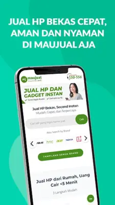 Maujual - Jual HP Bekas, Secon android App screenshot 4